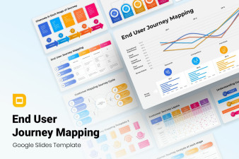 End User Journey Mapping Google Slides Template